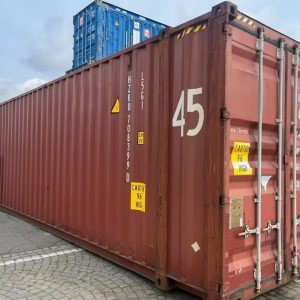 Gebrauchter 45 Fuß High Cube „Cargo Worthy“ (CW) Schiffscontainer