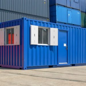 20′ Containerbüro + Küche und Toilette