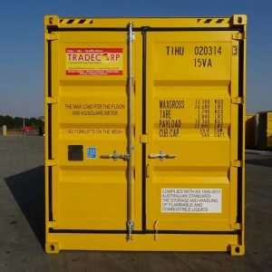 10′ High Cube Gefahrgutcontainer (Doppelboden)