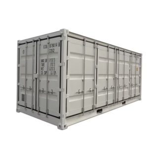 20 Fuß High Cube Open Side Container – Erste Fahrt