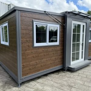 Mobiler Container – Tiny House mit zwei Schlafzimmern und Küche, Modell 2024
